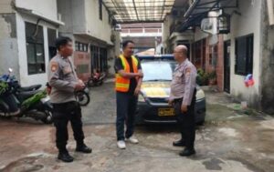 Polsek Cempaka Putih Laksanakan Patroli dan Pemantauan Pembangunan SPPG Polres Metro Jakarta Pusat