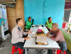 Program Jaga Jakarta, Polisi Sambangi Pedagang dan Ojol di Kebon Kosong