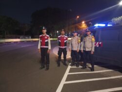 Polisi Berjaga di Kemayoran Saat Pagi Buta, Antisipasi Aksi Tawuran dan Curanmor