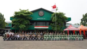 Danrem 052/Wijayakrama Kunjungi Kodim 0502/Jakarta Utara, Tekankan Pentingnya Tugas, Keluarga, dan Kedekatan dengan Rakyat