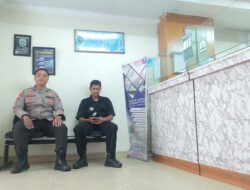 Unit Sabhara Sambangi Money Changer, Ingatkan Satpam Perkuat Pengawasan Parkir Konsumen