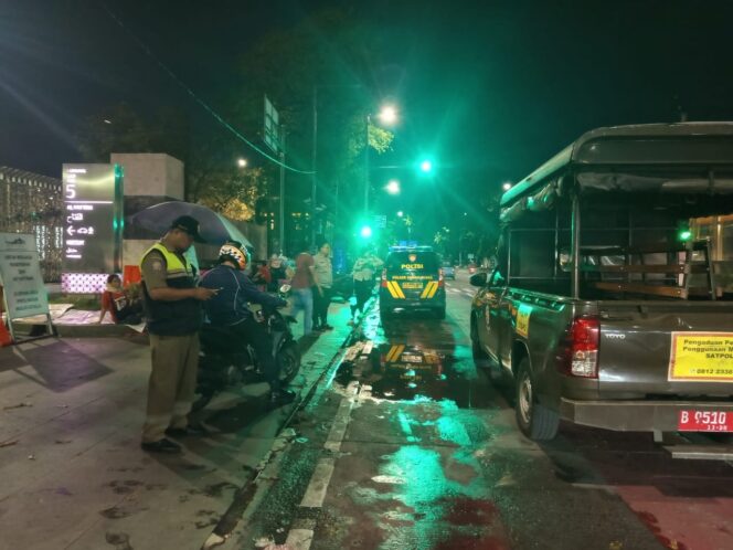 
					Potret Tiga Pilar Sawah Besar, Dalam Patroli Gabungan Jelang Malam Hari