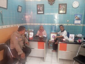 Sambangi Warga Karang Anyar, Wujudkan Deteksi Dini Dan Cegah Gangguan Kamtibmas