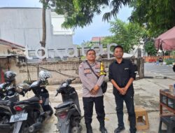 Bhabinkamtibmas Pegangsaan Sambangi Cafe Tanatap, Tegaskan Kewaspadaan Cegah Aksi Kriminalitas