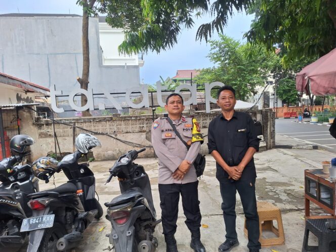 
					Bhabinkamtibmas Pegangsaan Sambangi Cafe Tanatap, Tegaskan Kewaspadaan Cegah Aksi Kriminalitas