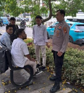 Polsek Metro Menteng Amankan Deklarasi Aliansi Pemuda dan Pelajar Indonesia di Tugu Proklamasi