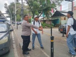 Polsek Cempaka Putih Gelar Patroli Antisipasi Tawuran Saat Bubaran Sekolah
