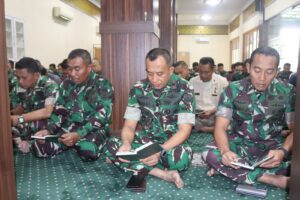 Korem 052/Wijayakrama Gelar Syukuran HUT ke-27: Manunggal dengan Rakyat, Indonesia Maju