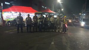 Tiga Pilar Menteng Sinergi Patroli Jaga Jakarta Aman di Perbatasan Menteng Tenggulun