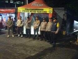 Menteng Kondusif, Patroli Tiga Pilar Amankan Perbatasan Kwitang–Kalipasir
