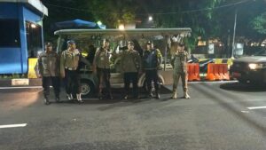 Tiga Pilar Menteng Bergerak, Antisipasi Gangguan Kamtibmas di Kawasan Jalan Teuku Umar