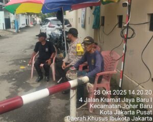 Sambang dan Silaturahmi, Aiptu Sunarto Dorong Warga RT 13 RW 06 Aktif Cegah Kejahatan