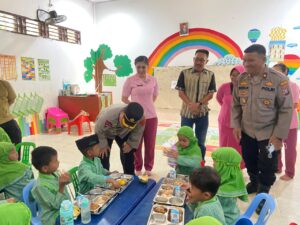 Polres Labuhanbatu Selatan Luncurkan Program MBG untuk Dukung Pemenuhan Gizi Anak
