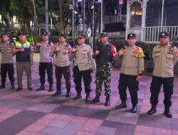 Tiga Pilar Menteng Pastikan Jakarta Aman Lewat Patroli Di Kawasan Bundaran HI