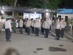 Kanit Binmas Menteng Pimpin Apel Patroli Jaga Jakarta, Menteng Aman dan Tertib