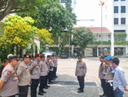 Apel Konsolidasi Pengamanan Aksi Unjuk Rasa di Kantor BPOM RI, Johar Baru Jakarta Pusat