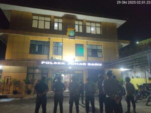 Apel Cipta Kondisi Antisipasi Guantibmas di Wilayah Polsek Johar Baru