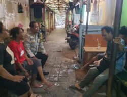 Bhabinkamtibmas Ajak Warga Pasar Baru, Cegah Pergaulan Bebas demi Masa Depan Generasi Muda