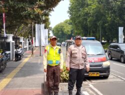 Panit Samapta Sambangi Kantor Pemerintahan Kemenag RI” Berikan Arahan kepada Satpam