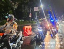 Tiga Pilar Gambir Gelar Patroli Malam “Jaga Jakarta”, Wujud Sinergi untuk Ciptakan Rasa Aman di Ibu Kota