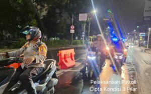 Tiga Pilar Gambir Gelar Patroli Malam “Jaga Jakarta”, Wujud Sinergi untuk Ciptakan Rasa Aman di Ibu Kota