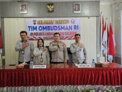 Kapolres Labuhanbatu Selatan Terima Kunjungan Ombudsman RI Sumut, Bahas Penguatan Pelayanan Publik Polri