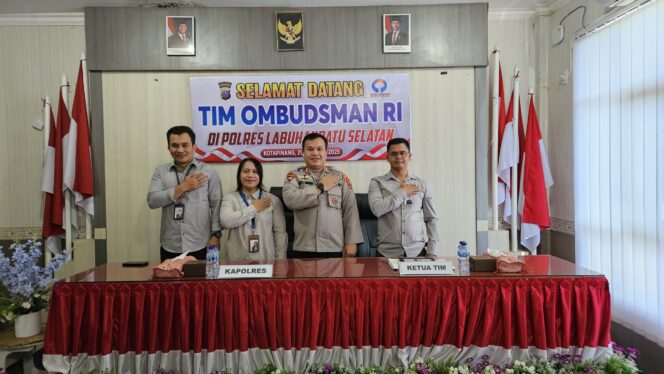 
					Kapolres Labuhanbatu Selatan Terima Kunjungan Ombudsman RI Sumut, Bahas Penguatan Pelayanan Publik Polri
