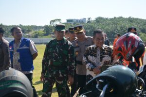 Polres Labuhanbatu Selatan Gelar Apel Kesiapsiagaan Menghadapi Bencana di Kabupaten Labuhanbatu Selatan