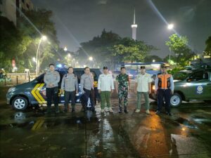 Cegah Gangguan Kamtibmas Jelang Tengah Malam Tiga Pilar Sawah Besar, Bergerak Kompak