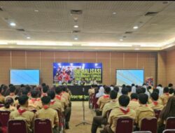 Kanit Binmas Polsek Sawah Besar Dampingi Pelajar Ikuti Sosialisasi Penerimaan Anggota Polri 2026