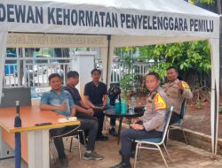 Polsek Metro Gambir Siaga Amankan Rencana Aksi Unjuk Rasa di Kantor DKPP, Abdul Muis Jakarta Pusat