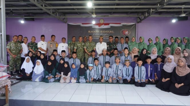 
					Danrem 052/Wkr Pimpin Bakti Sosial, Tebar Kasih dan Motivasi di Dua Yayasan Yatim
