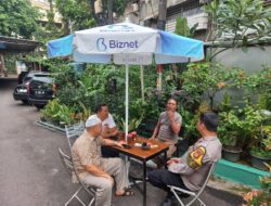 Polisi Sambangi Ketua RW dan Warga di Rusun RW 01 Kebon Kacang
