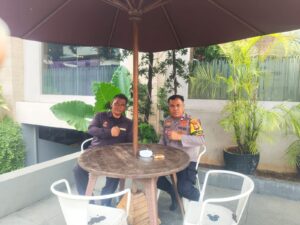 Ciptakan Rasa Aman, Polisi Intensifkan Sambang Security di Hotel Sotis