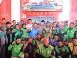 Kapolres Metro Jakpus Resmikan Ojol Mart ke-6, Wujud Dukungan untuk Driver Online