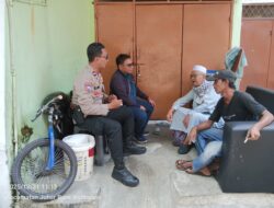 Wujudkan Lingkungan Aman, Aipda Ikhwan Sambang dan Patroli di RW 05 Kampung Rawa