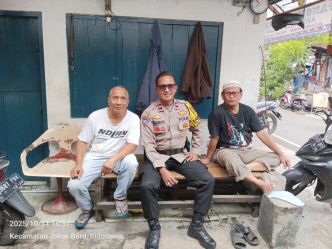 
					Ciptakan Cooling System, Polri Hadir di Tengah Warga RT 08 RW 07 Kampung Rawa Lewat Patroli Sambang