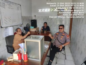 Kapolsubsektor Kayu Awet Laksanakan Sambang Dialogis di Kelurahan Johar Baru Ciptakan Lingkungan Aman