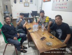 Bhabinkamtibmas Galur Sambangi Poskamling RW 04, Ajak Warga Jaga Keamanan Lingkungan