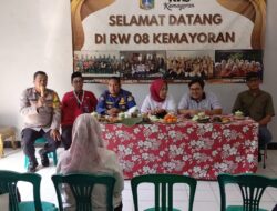 Lewat Jumling, Bhabinkamtibmas Kemayoran Perkuat Sinergi dengan RT, RW dan Kader Masyarakat