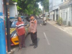 Patko 1013 Laksanakan Patroli Strong Point di Jl. Pembangunan I, Jaga Situasi Aman dan Kondusif
