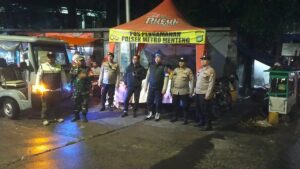 Patroli Tiga Pilar Menteng Jaga Jakarta Aman di Perbatasan Kwitang–Kalipasir Cegah Tawuran Dan Curanmor