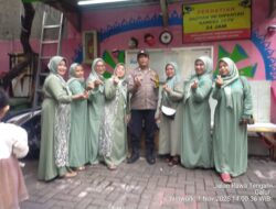 Sambang Warga RW 06, Bhabinkamtibmas Galur Ajak Warga Jaga Lingkungan Aman