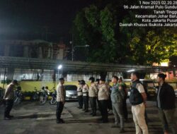 Wakapolsek Johar Baru Pimpin Apel Patroli Cipta Kondisi Antisipasi Guantibmas