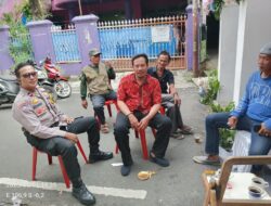 Cooling System, Bhabinkamtibmas Kampung Rawa Hadiri Resepsi Pernikahan Warga RT09 RW05