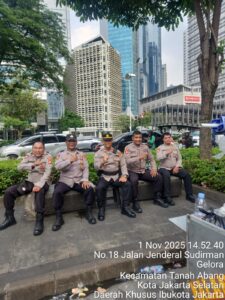 Polsek Johar Baru Laksanakan Apel Pelayanan Giat Masyarakat Konser BLACKPINK