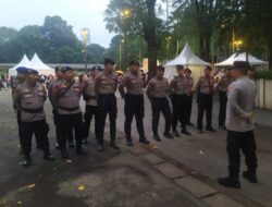 Polsek Metro Menteng Kawal Ketat Konser Blackpink di GBK Senayan