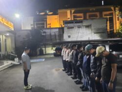 Patroli Cipta Kondisi 3 Pilar Menekan Kejahatan Malam Hingga Dini Hari di Wilayah Tanah Abang