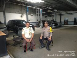 Bhabinkamtibmas Galur Sambangi Showroom Hyundai, Imbau Keamanan dan Antisipasi Kejahatan