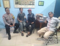 Bhabinkamtibmas Johar Baru Sambangi RW 06, Ajak Warga Jaga Lingkungan Aman dan Nyaman